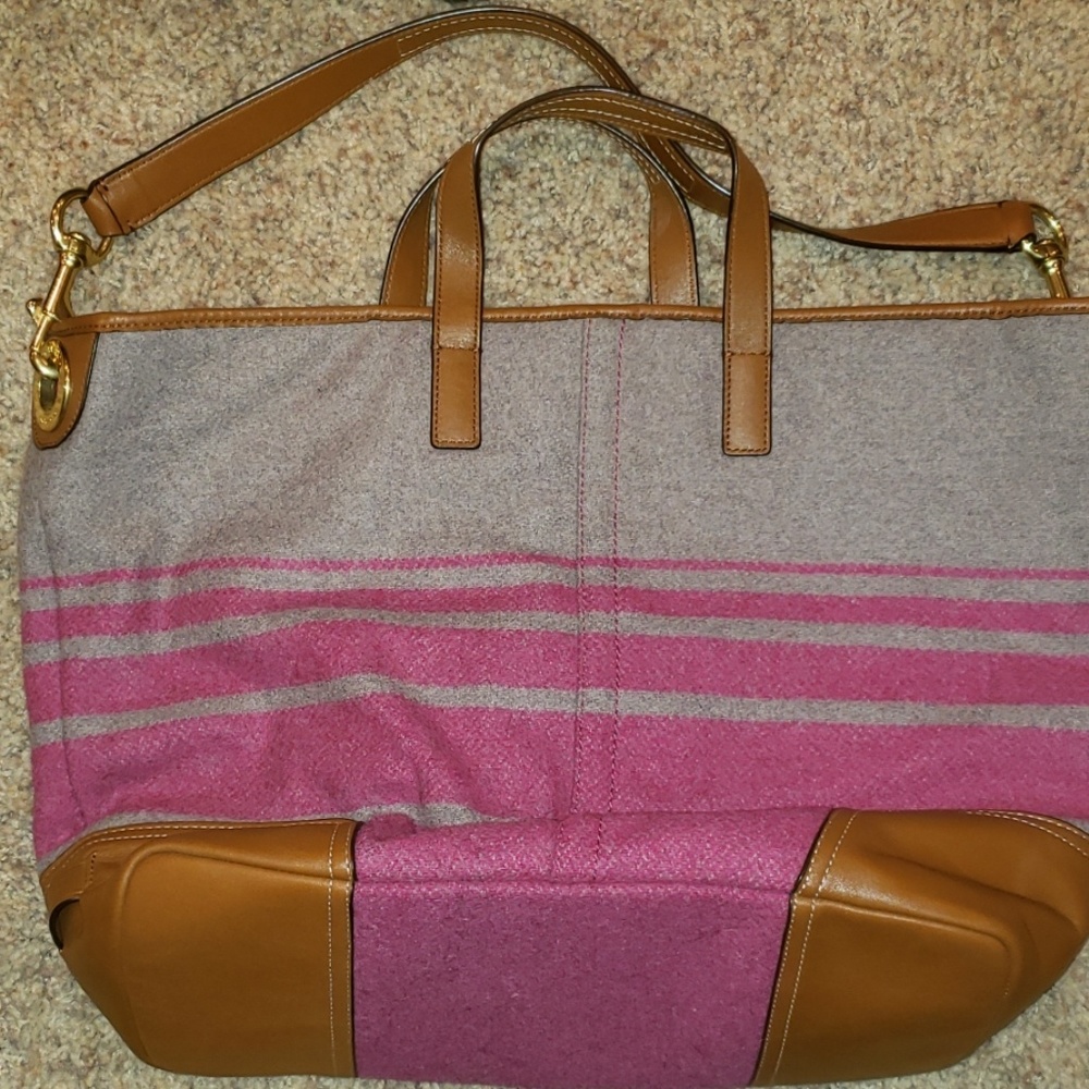 Coach Wool Tote